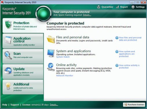 Software Kaspersky Internet Security 2010 New Keys Only